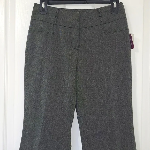 Grey Low Rise Bootcut Pants - Picture 3 of 14